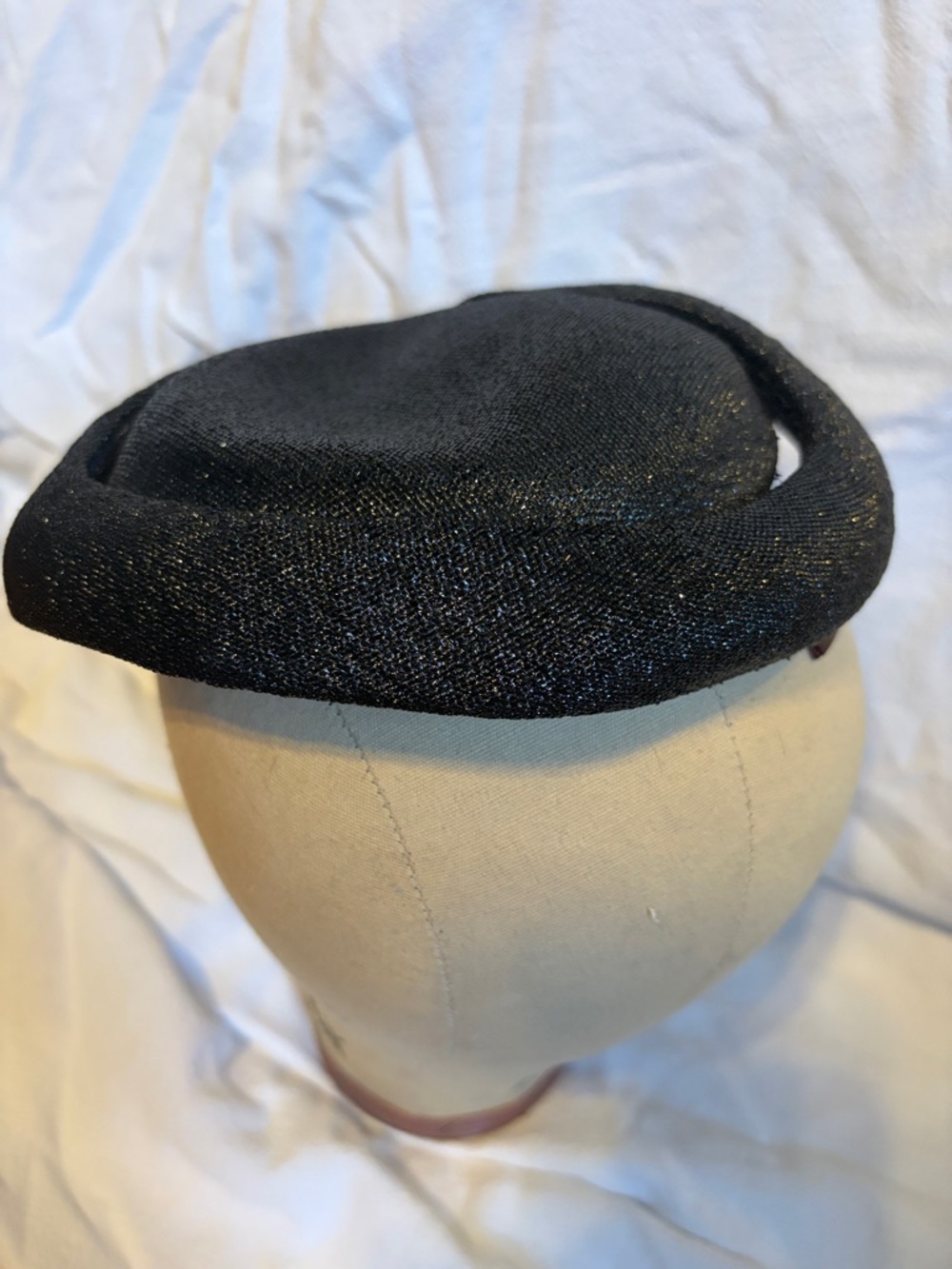 Black Women's Vintage Pillbox Hat